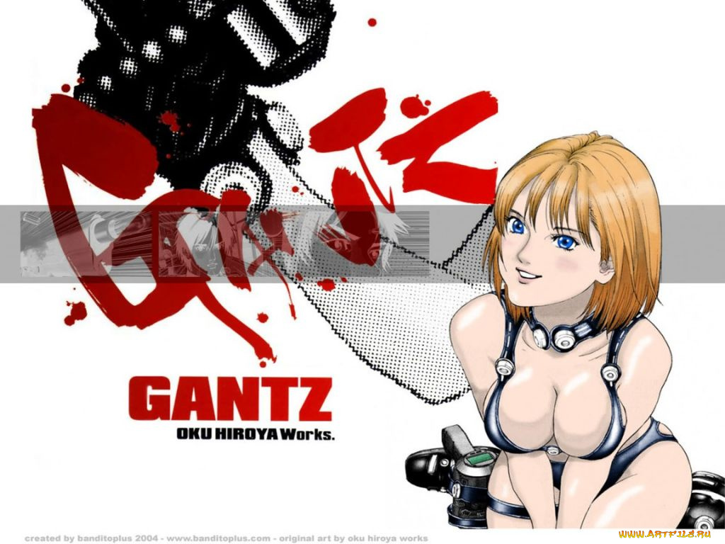 аниме, gantz