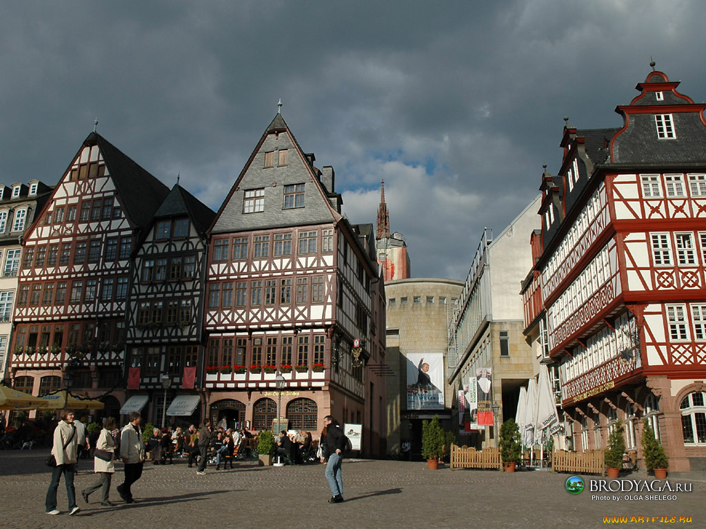 frankfurt, города, улицы, площади, набережные