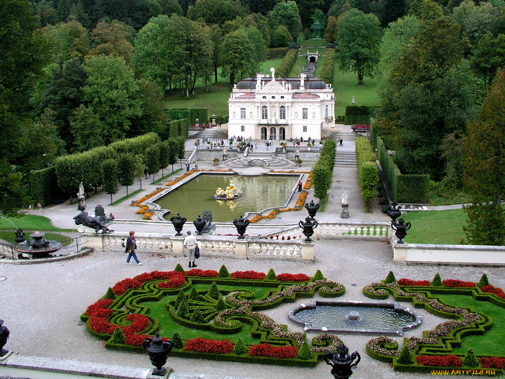 linderhof, города, дворцы, замки, крепости