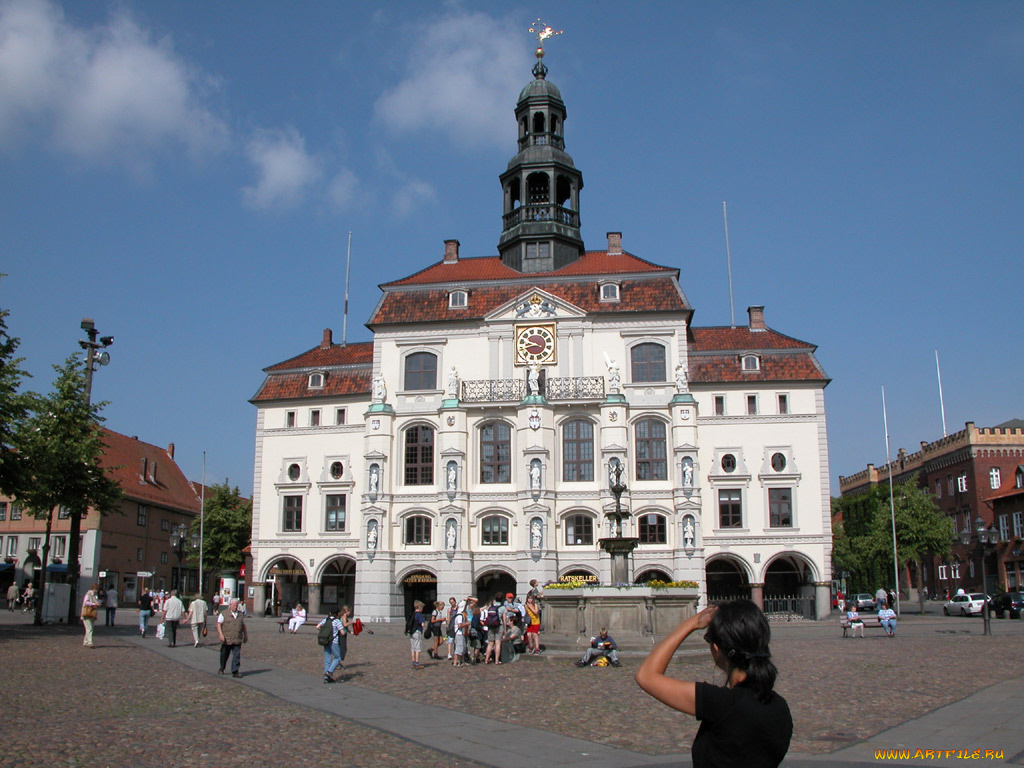 lueneburg, города, здания, дома