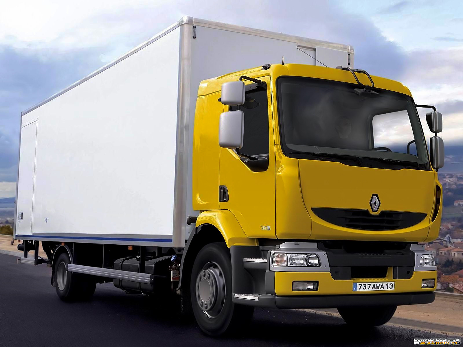 автомобили, renault, trucks