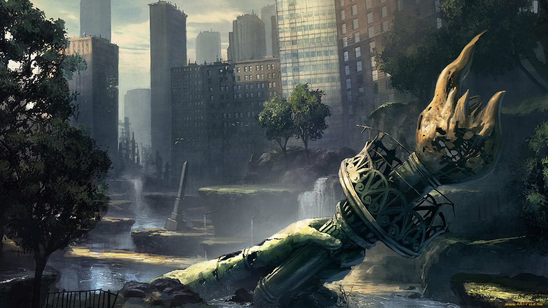 crysis, artwork, видео, игры