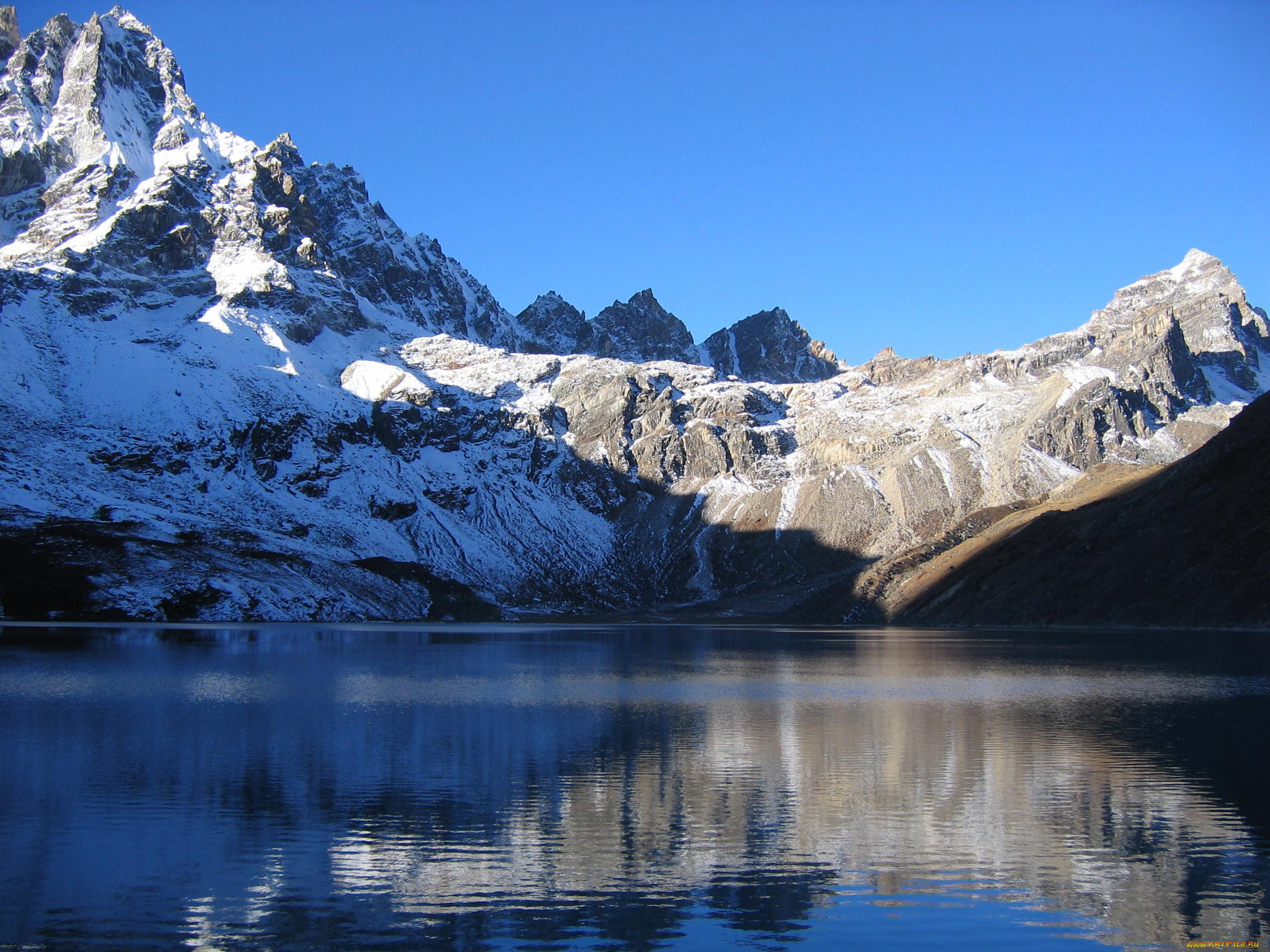 sagarmatha, national, park, природа, реки, озера, озеро, горы