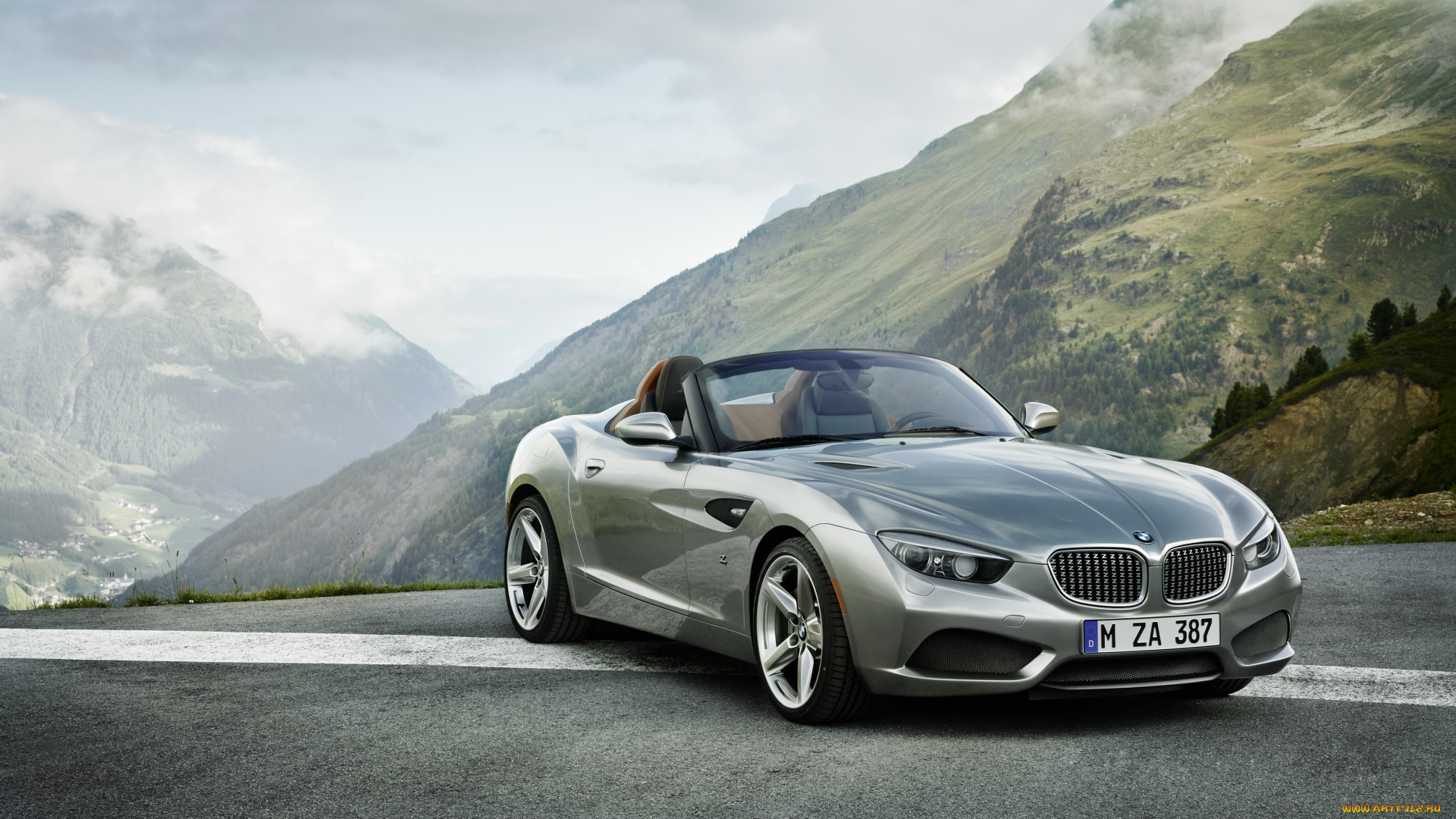 2012, bmw, roadster, zagato, автомобили