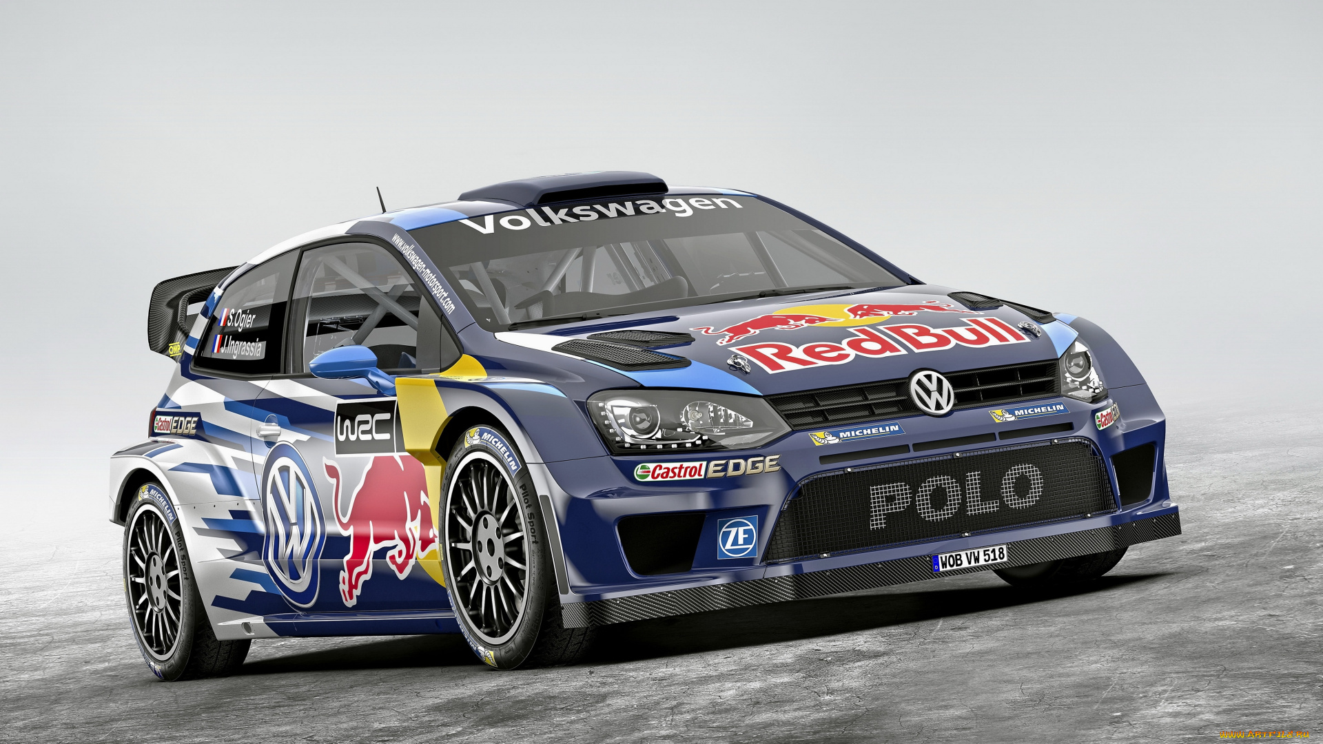 автомобили, volkswagen, 2015г, typ, 6r, r, wrc, polo