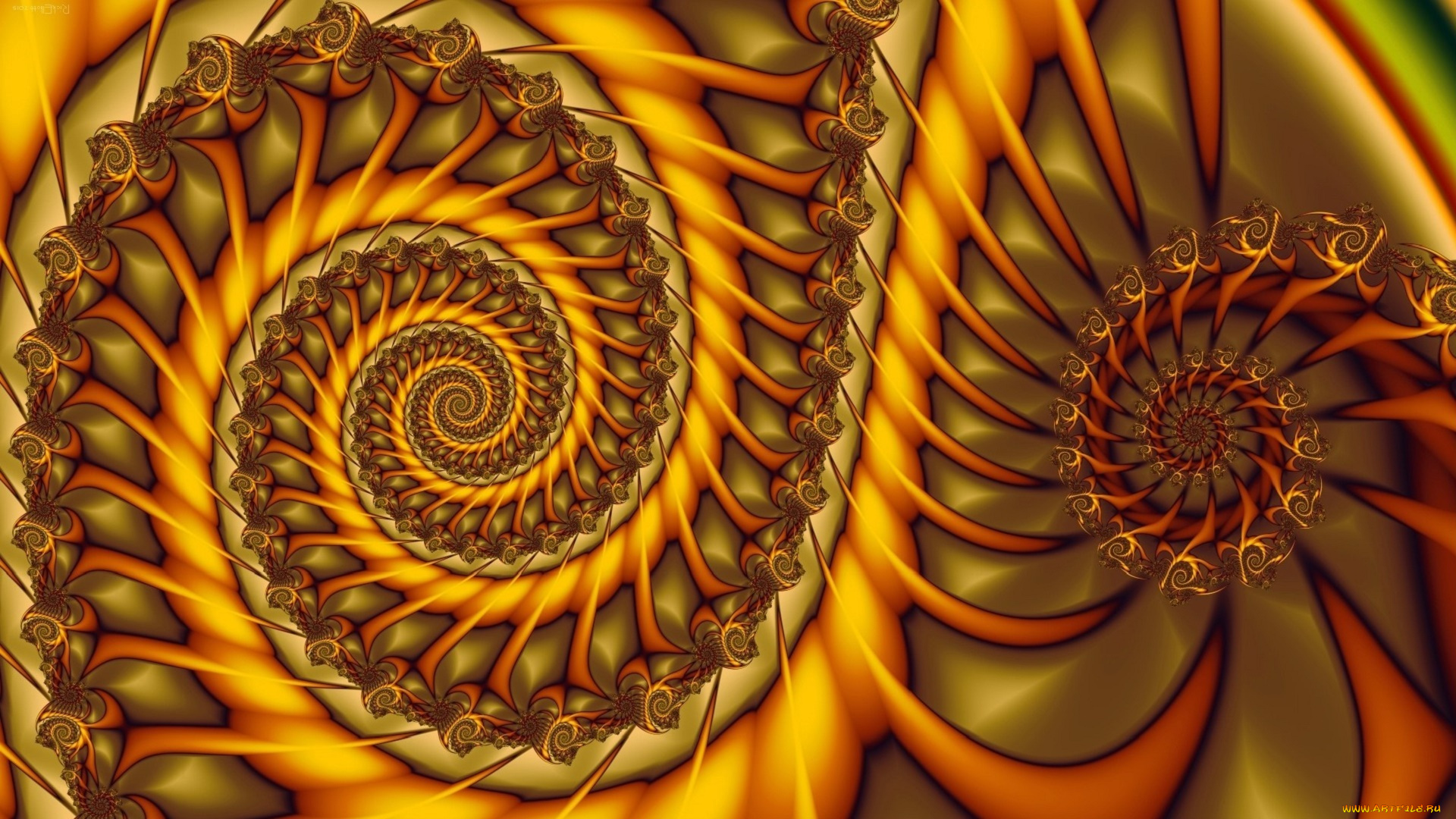 3д, графика, фракталы, , fractal, фон, цвета, узор