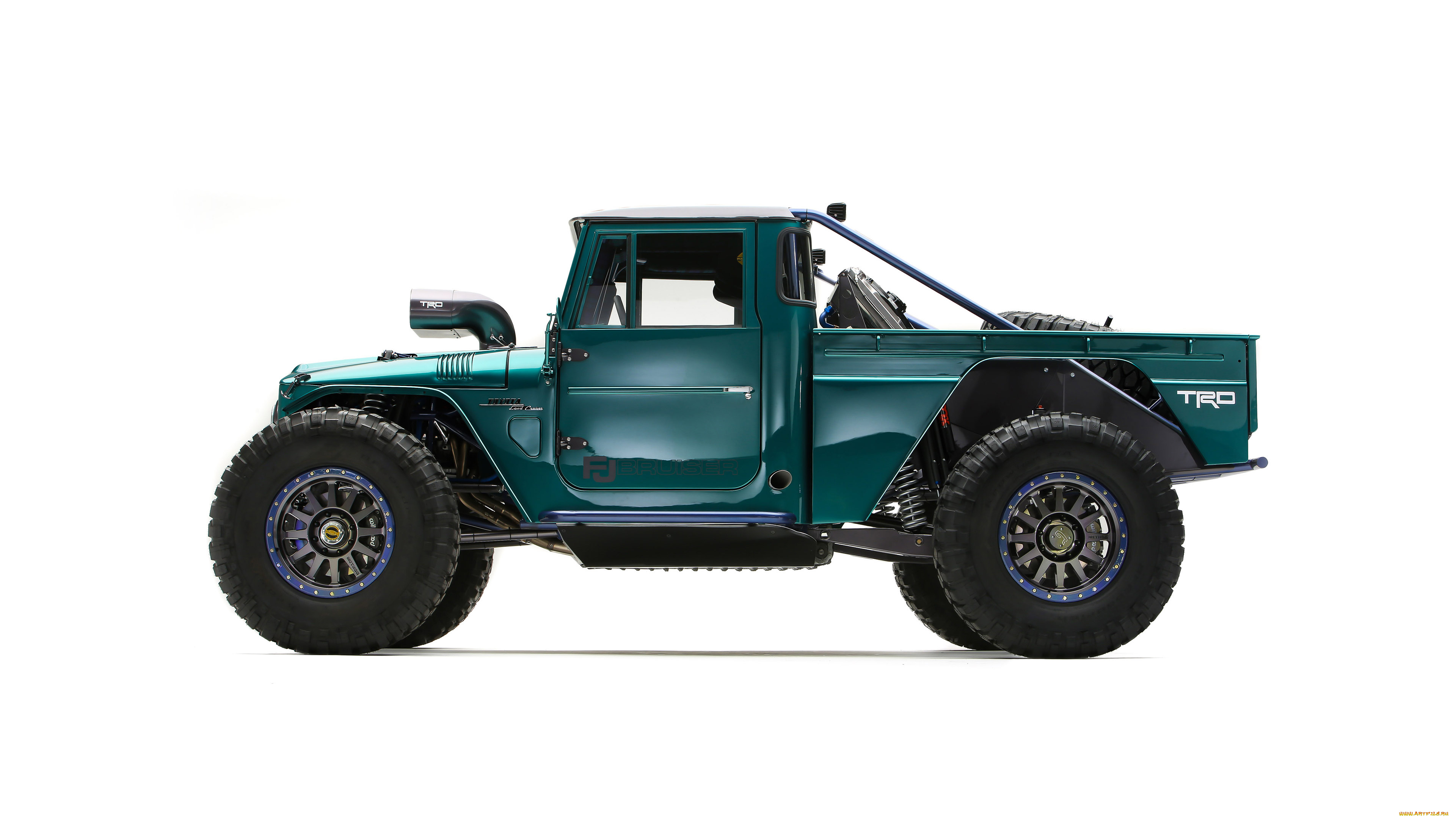 автомобили, toyota, fj, bruiser, fj45, pickup, trd, sema, show, concept, 2023