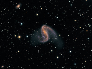Картинка ngc 2442 космос галактики туманности