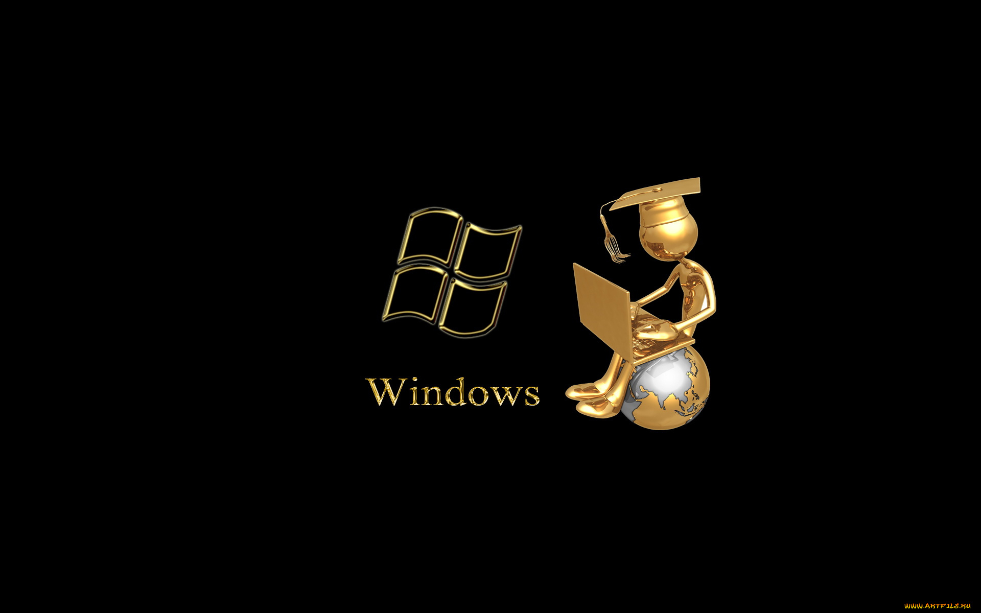 компьютеры, windows, xp, логотип