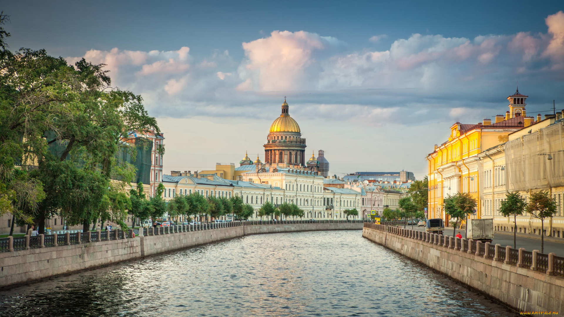 авт, , александр, берган, города, санкт-петербург, , петергоф, , россия, река, мойка, набережная