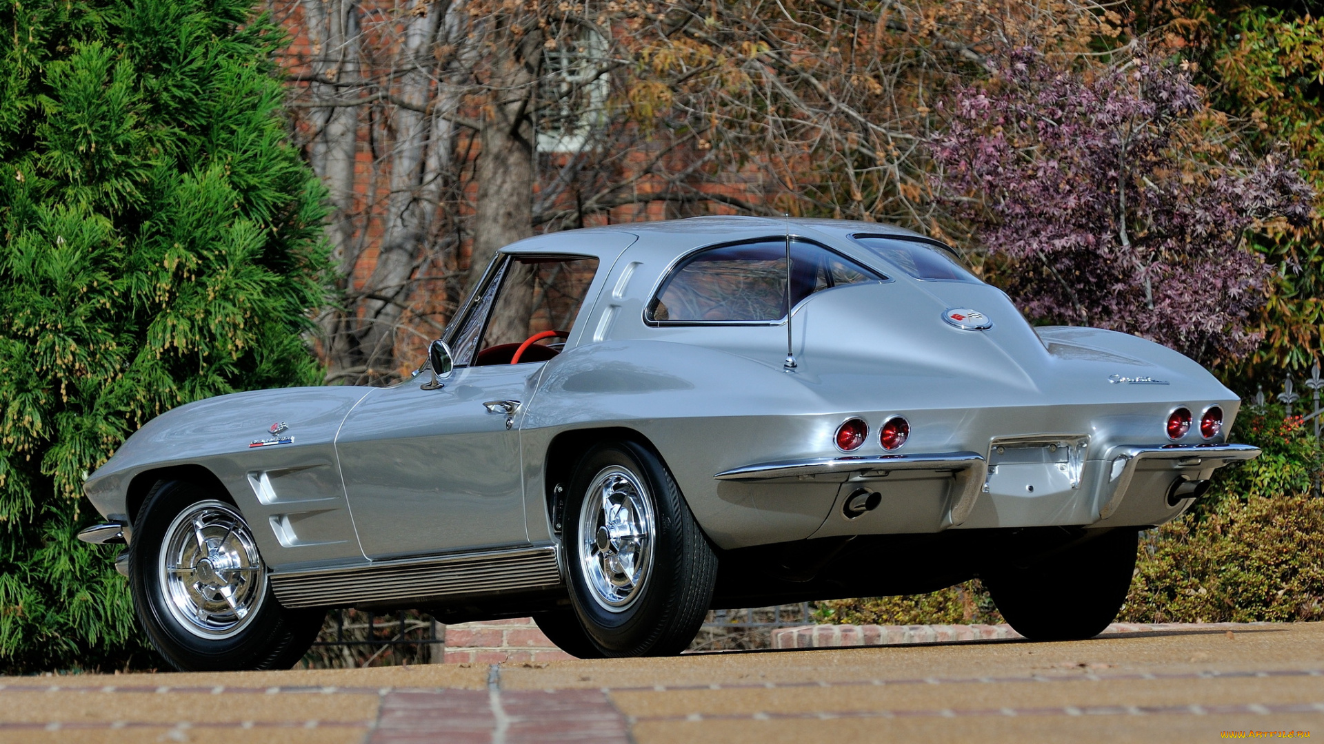 автомобили, corvette, ray, sting, 1963, c2, z06