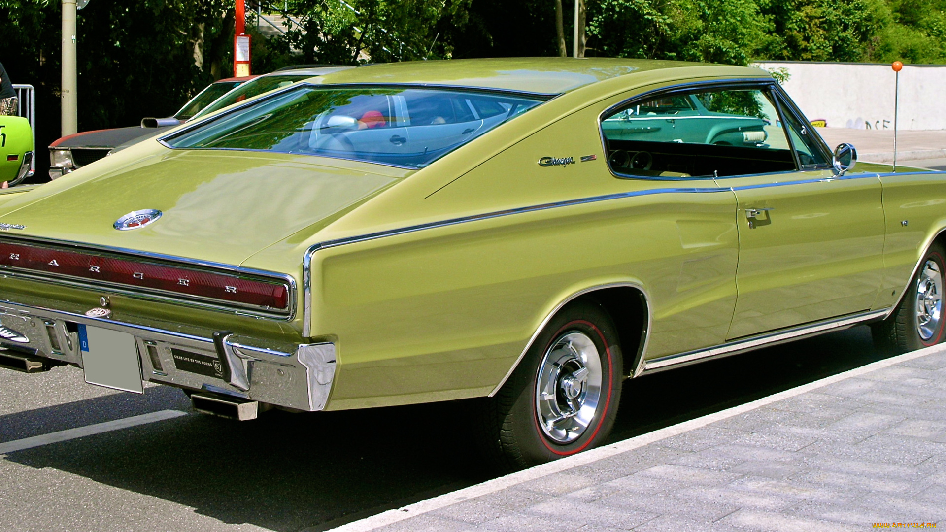 автомобили, выставки, и, уличные, фото, 1966, charger, dodge