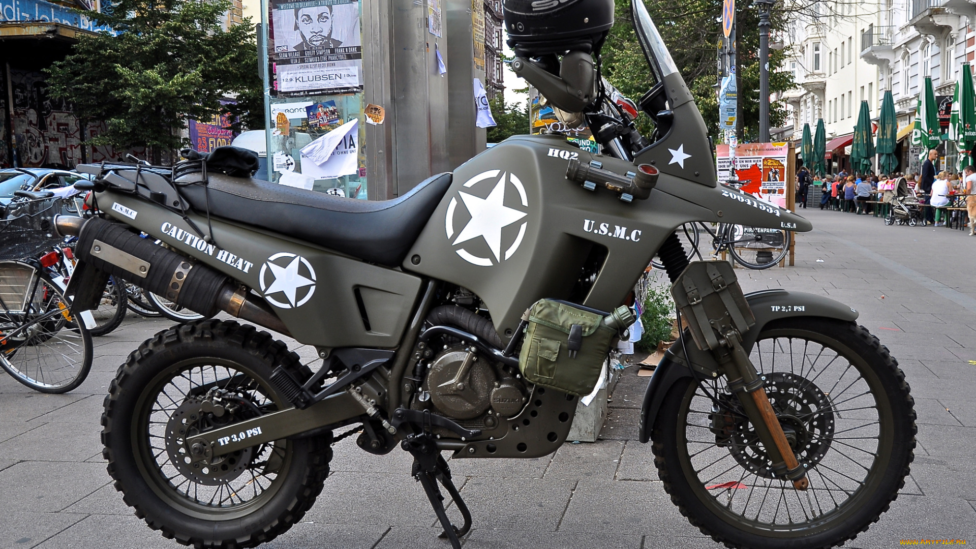 мотоциклы, другое, style, miltary, bike