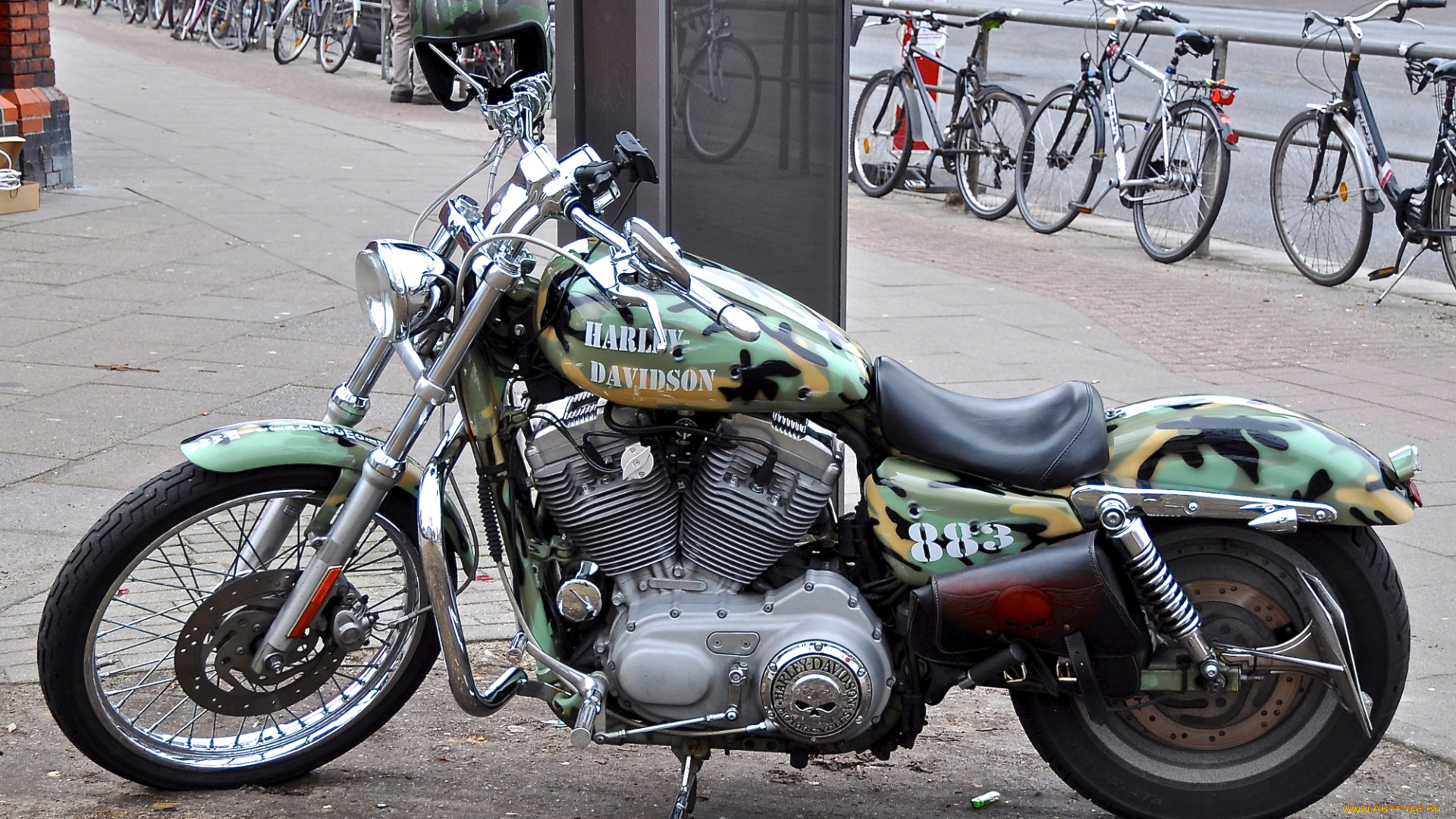 мотоциклы, harley-davidson, sportster