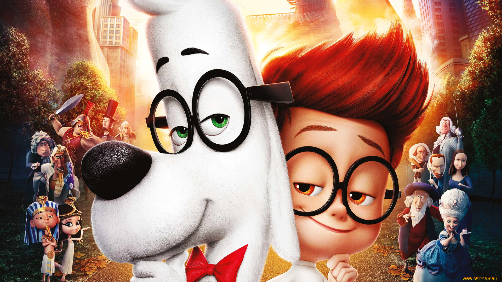 mr, , peabody, &, sherman, мультфильмы, приключения, мистера, пибоди, и, шермана