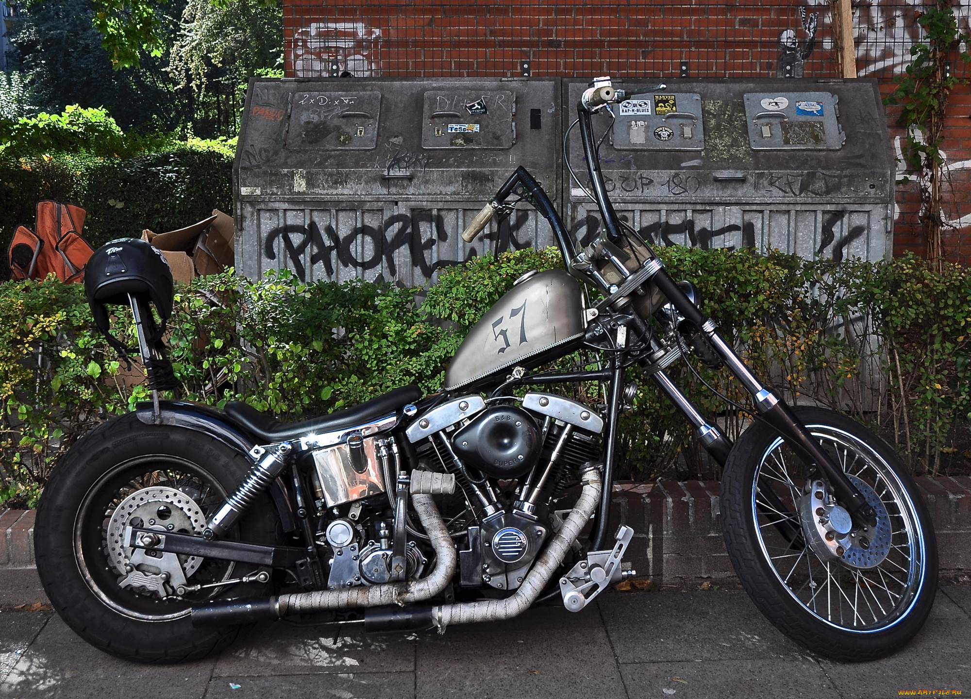 мотоциклы, customs, harley