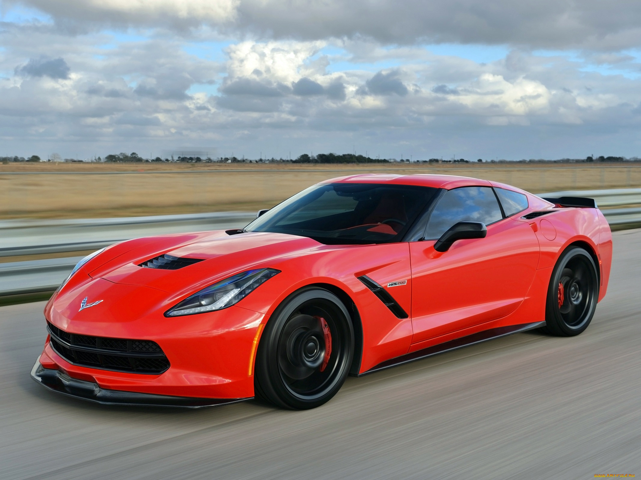 автомобили, corvette, hennessey, красный, 2014, stingray, hpe700, twin, turbo, c7