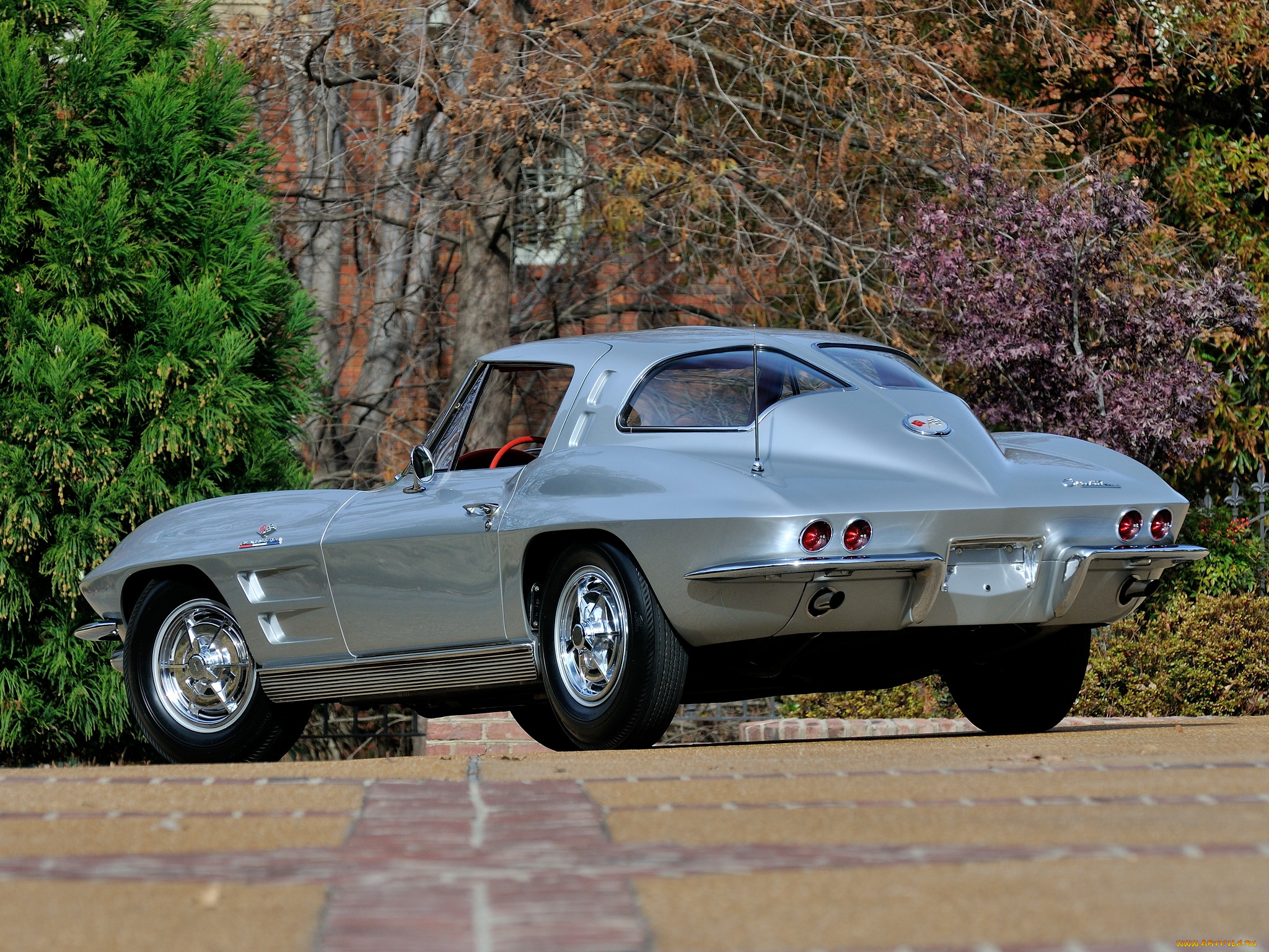 автомобили, corvette, ray, sting, 1963, c2, z06