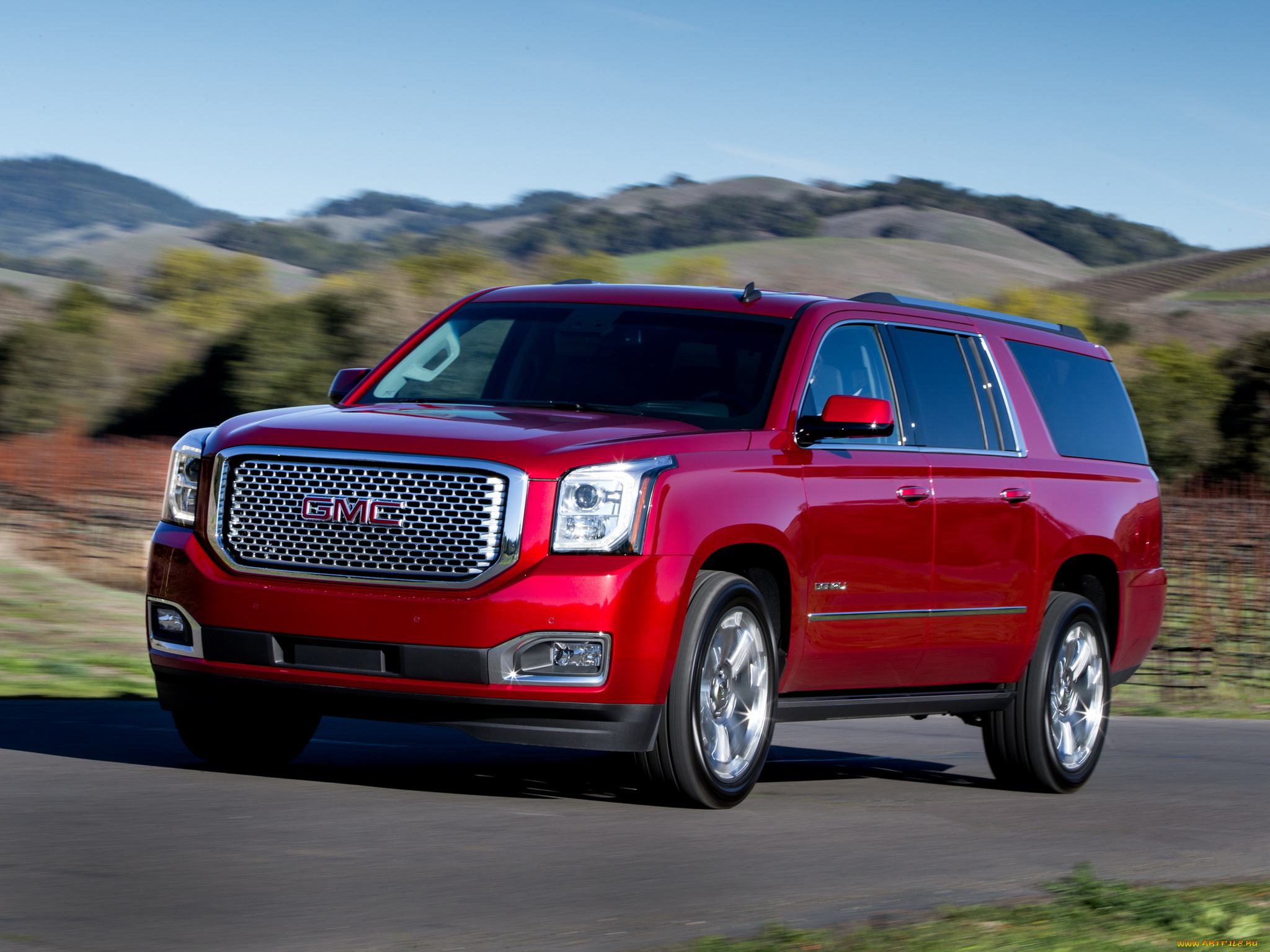 автомобили, gm-gmc, красный, 2014, denali, xl, yukon, gmc