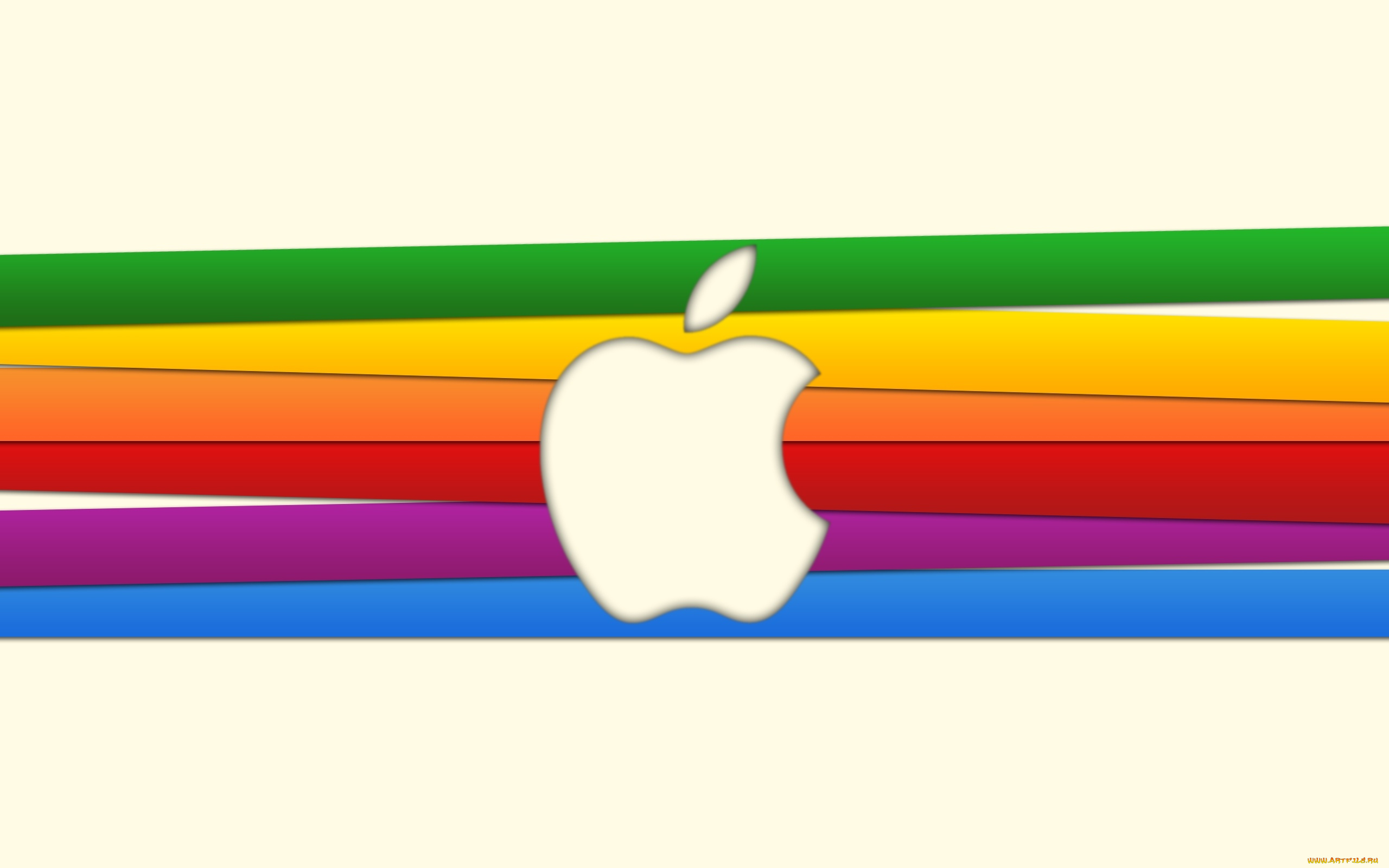 яблоко радуга логотип apple скачать