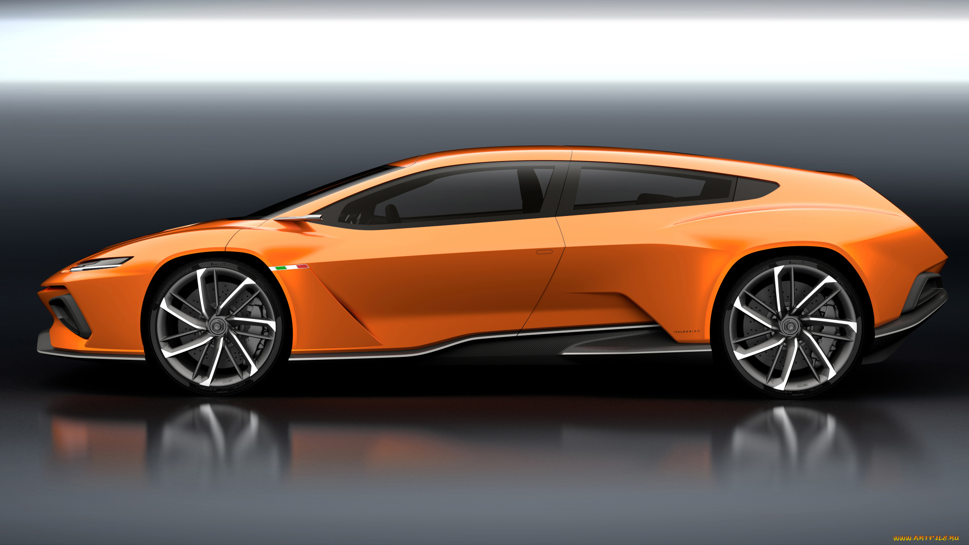 автомобили, 3д, 2016г, gtzero, italdesign