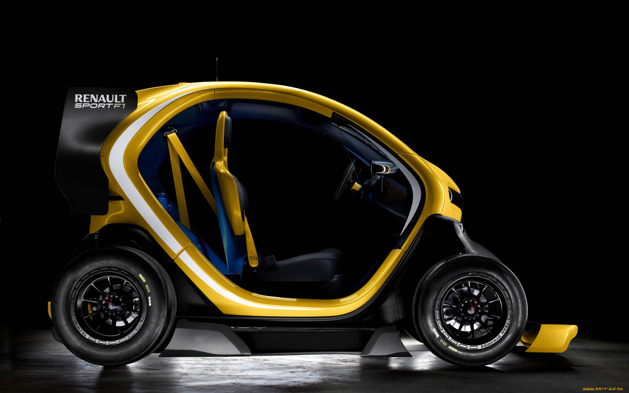 renault, sport, f1, concept, автомобили, renault, f1, sport, чёрный, фон, car, concept