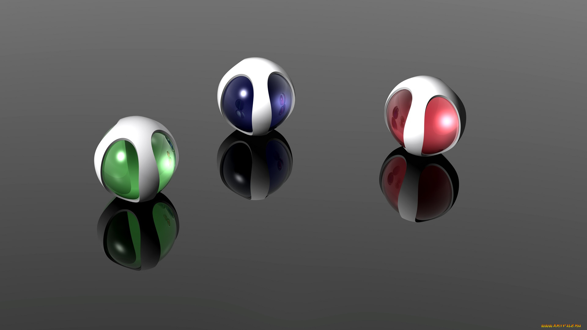 графика 3D шары graphics balls скачать