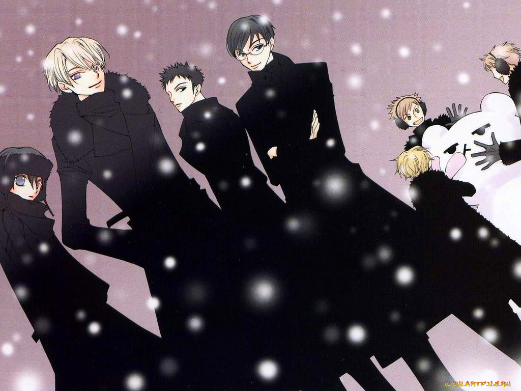 аниме, ouran, high, school, host, club