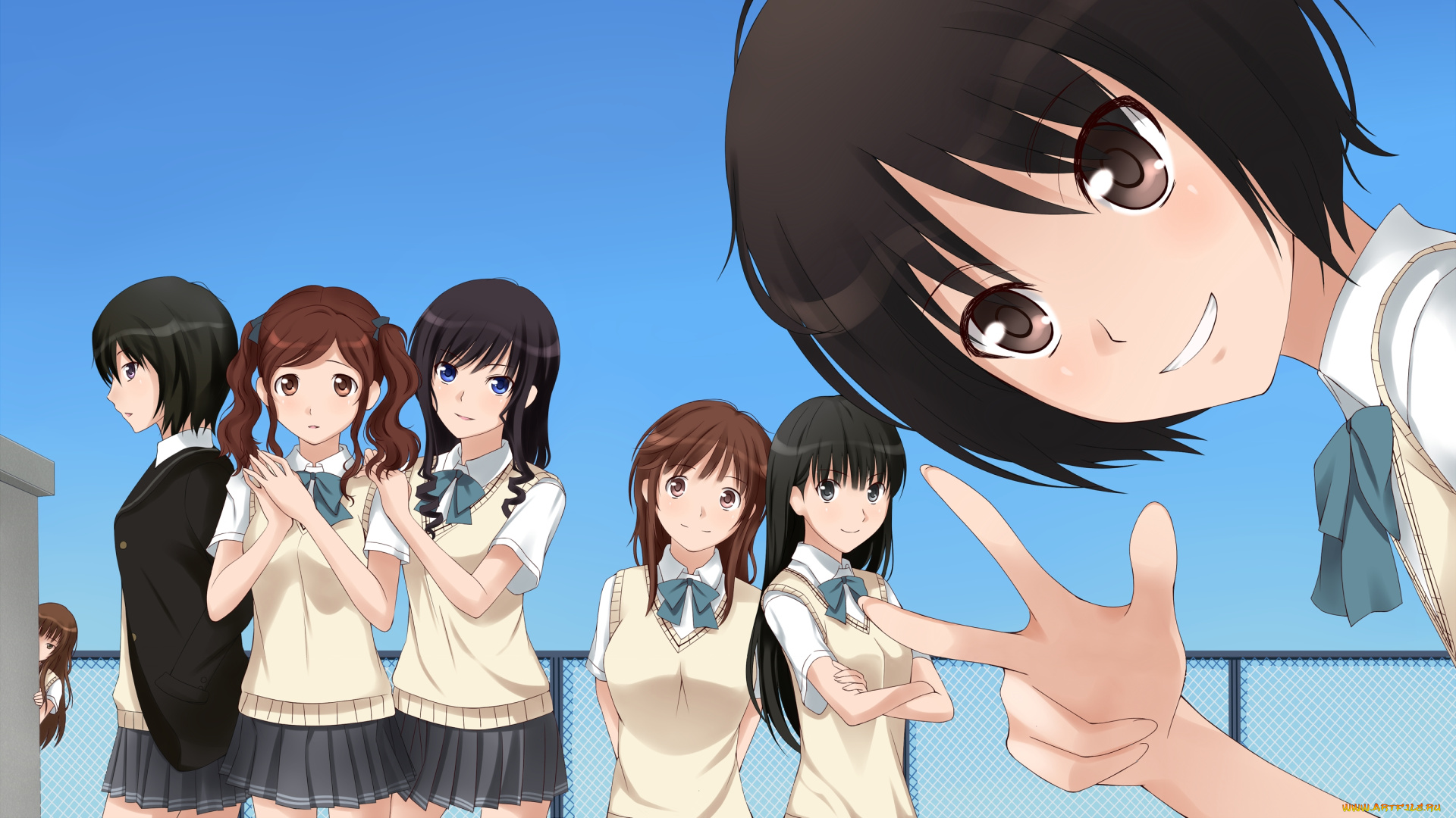 аниме, amagami, ss