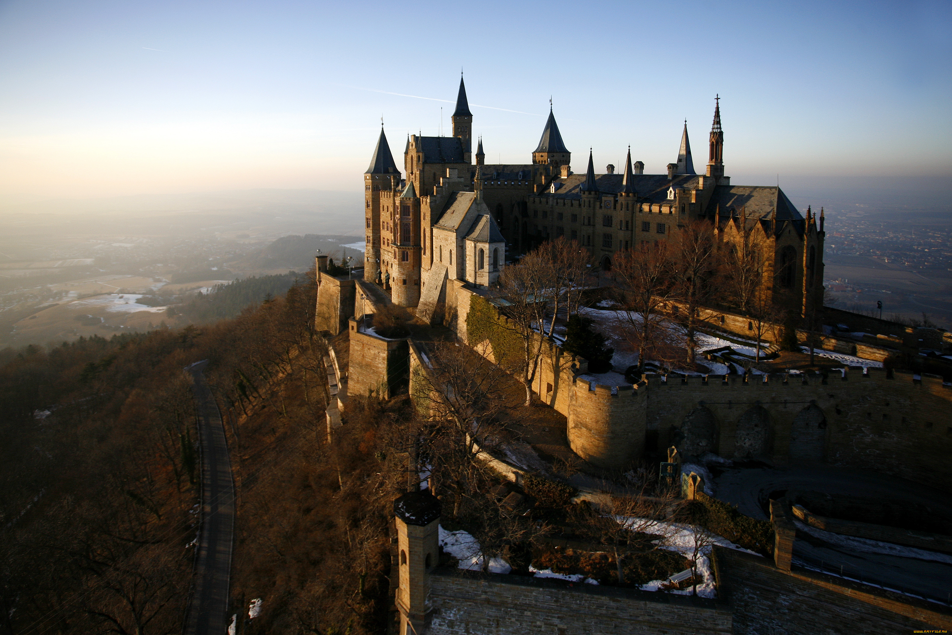 hohenzollern, castle, города, дворцы, замки, крепости, горы, замок