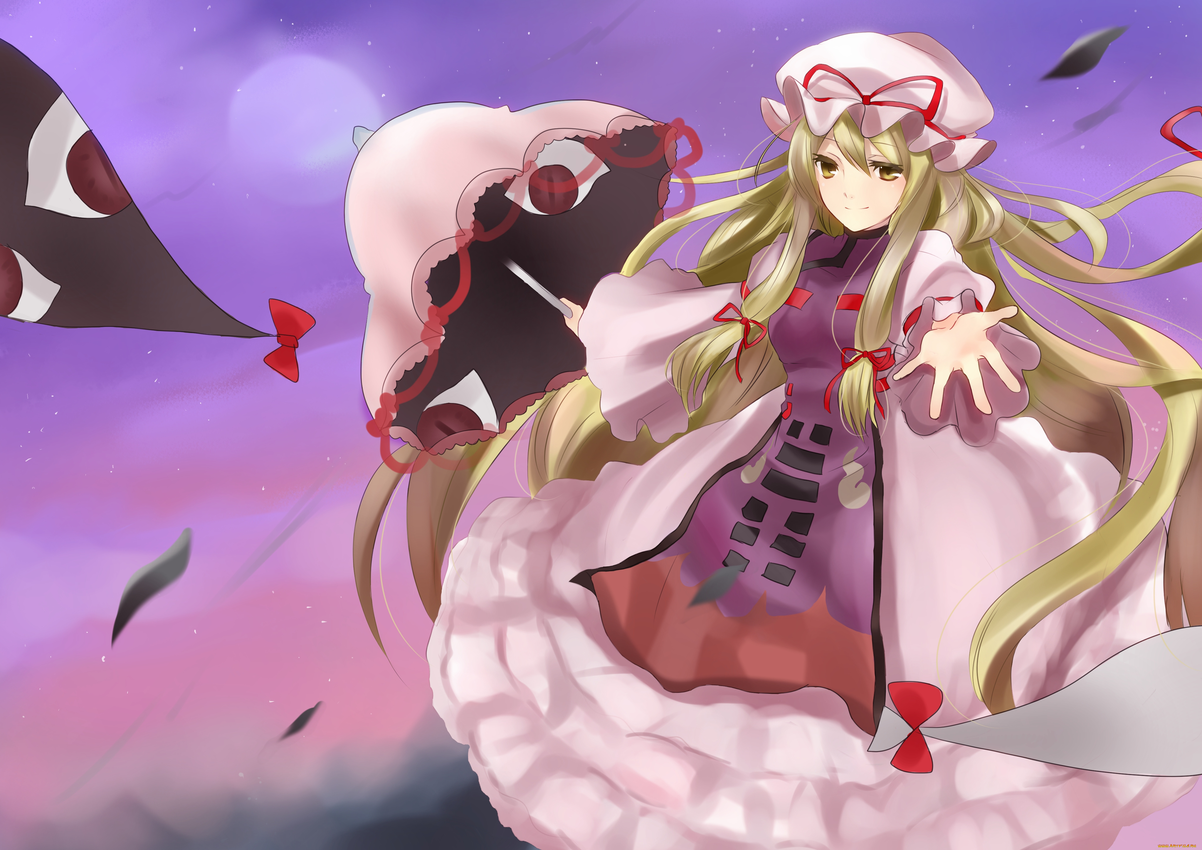 yakumo, yukari, аниме, touhou