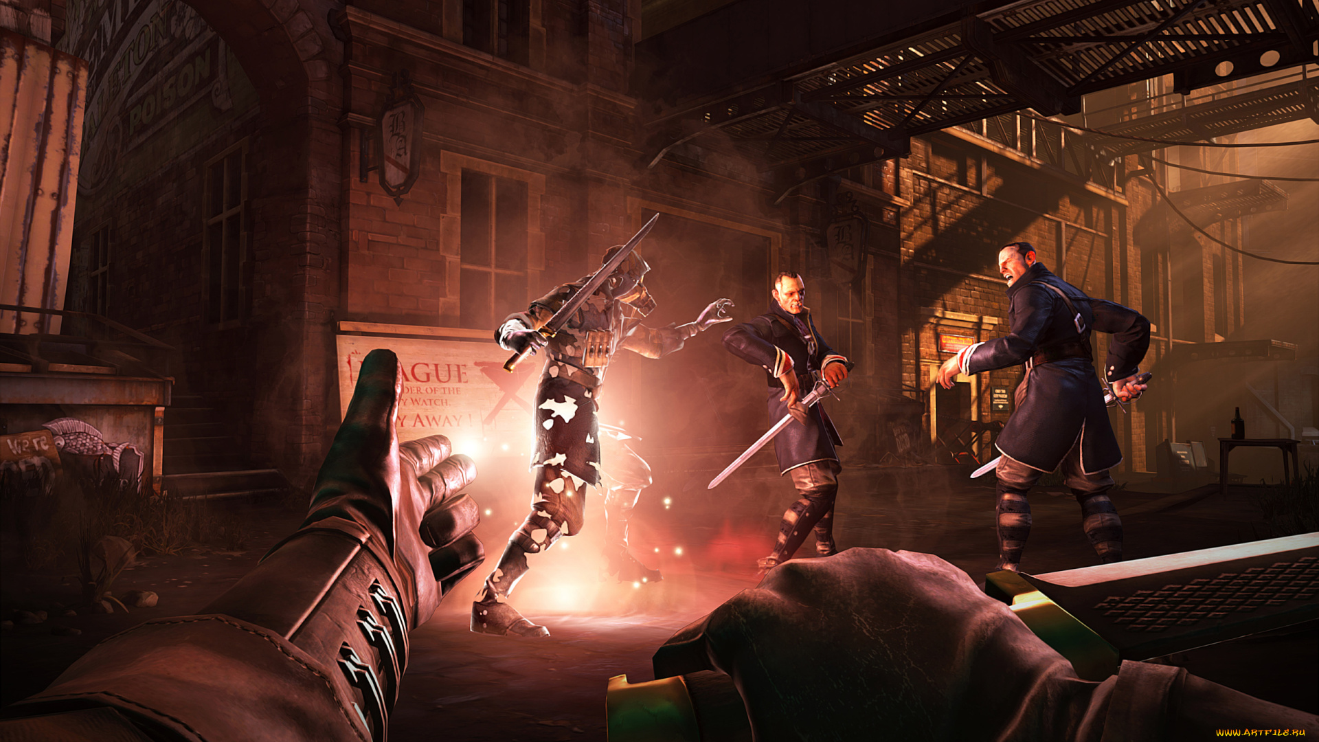 dishonored, the, knife, of, dunwall, видео, игры, action