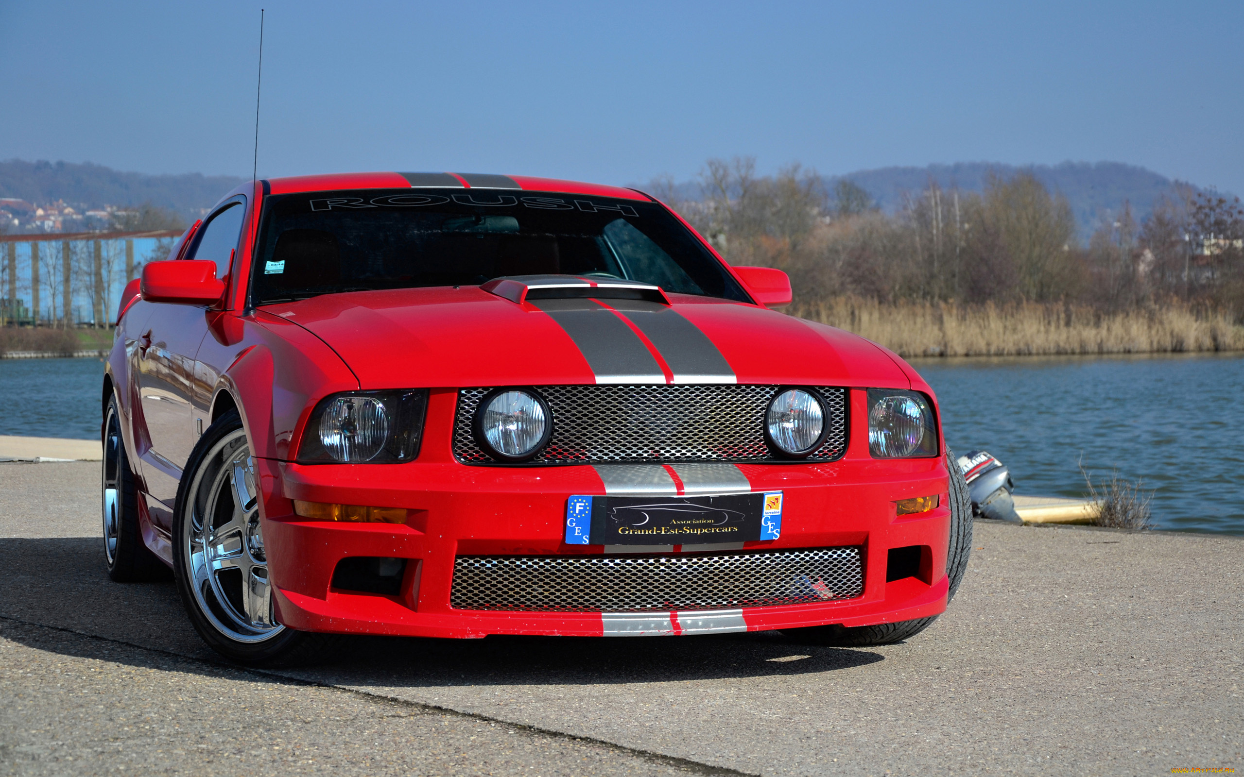 автомобили, mustang, ford, roush