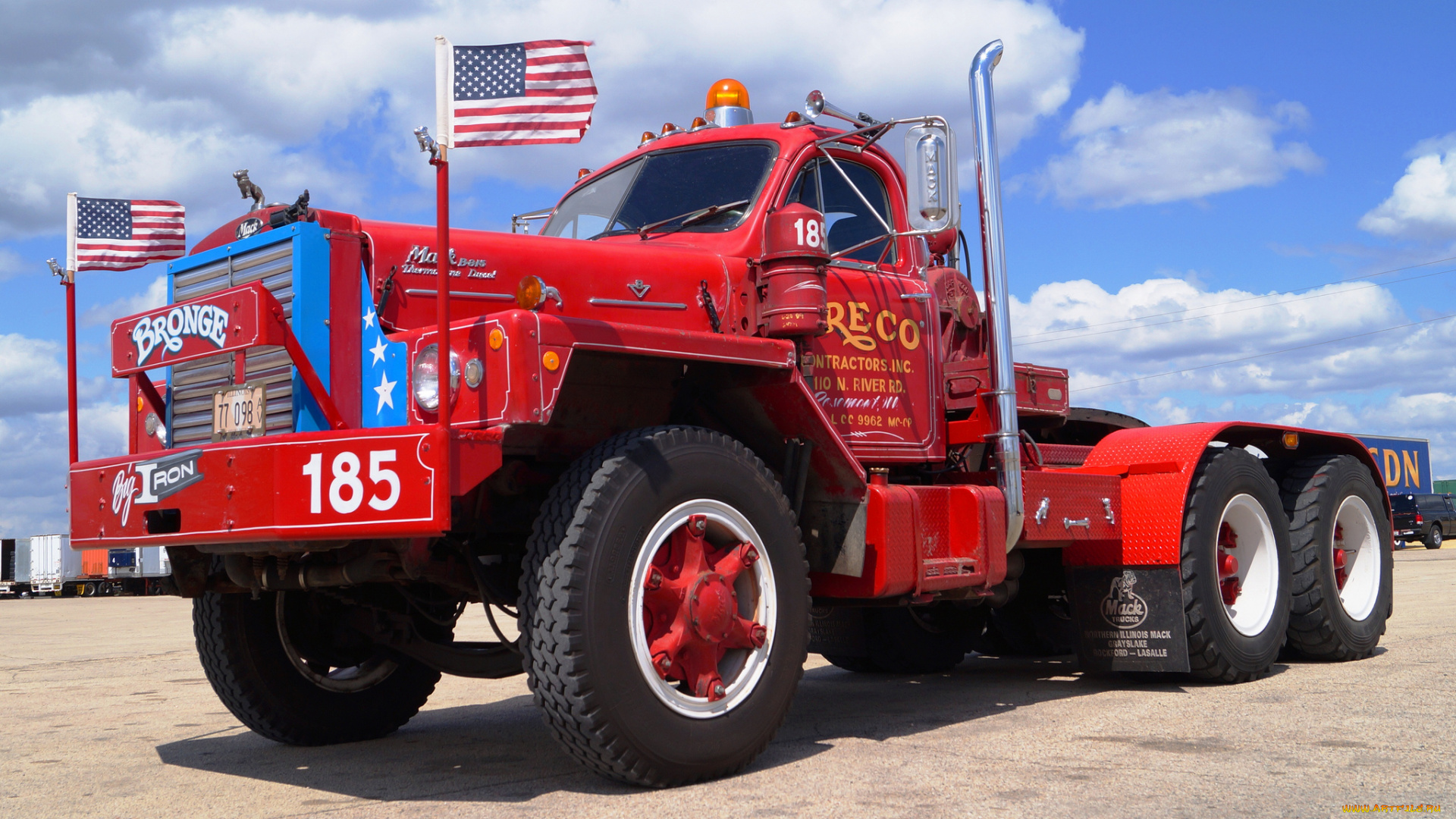 1966, mack, truck, model, b-815, автомобили, mack, trucks, inc, тяжелые, грузовики, сша