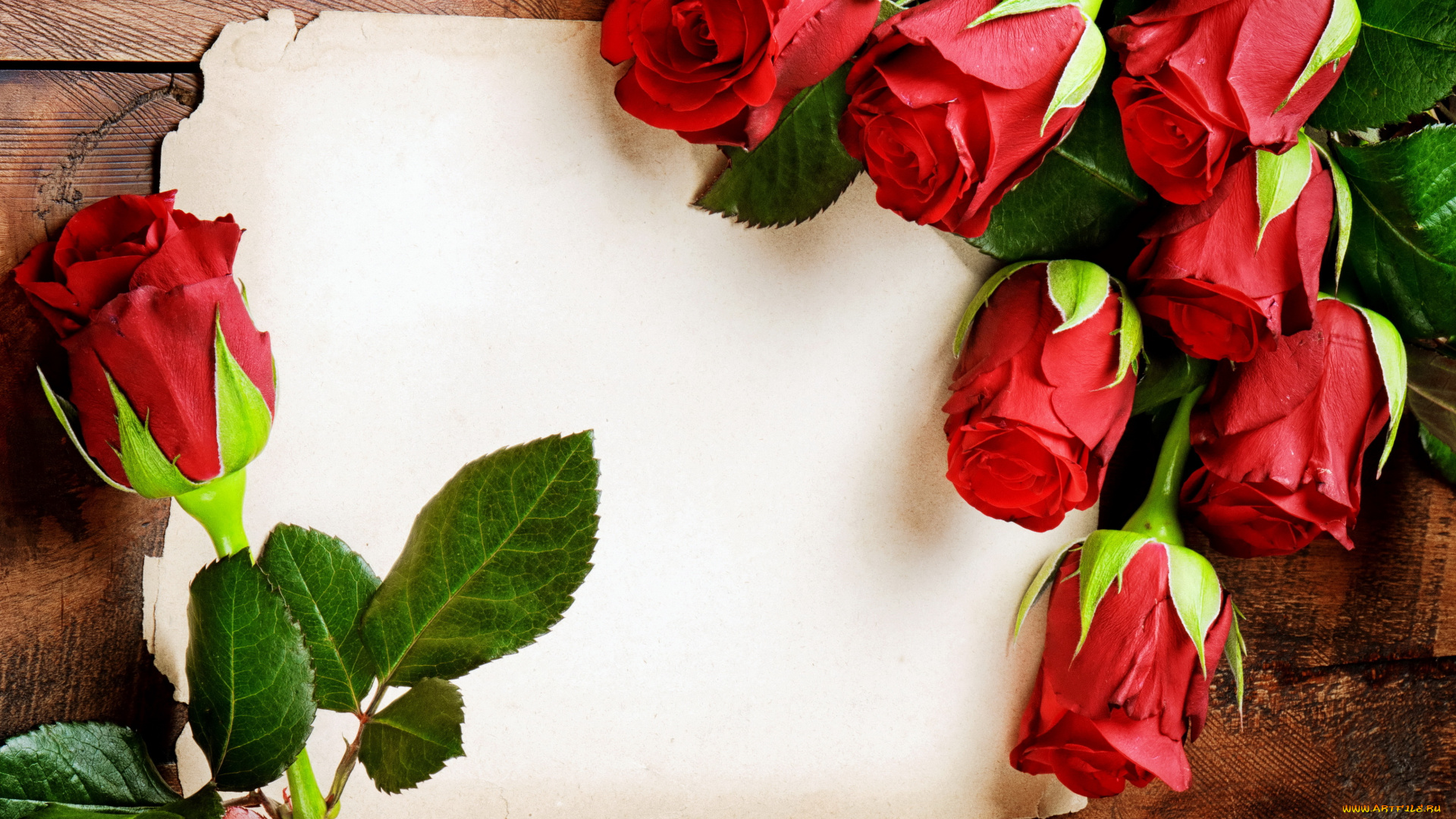 цветы, розы, красные, with, love, romantic, flowers, red, roses