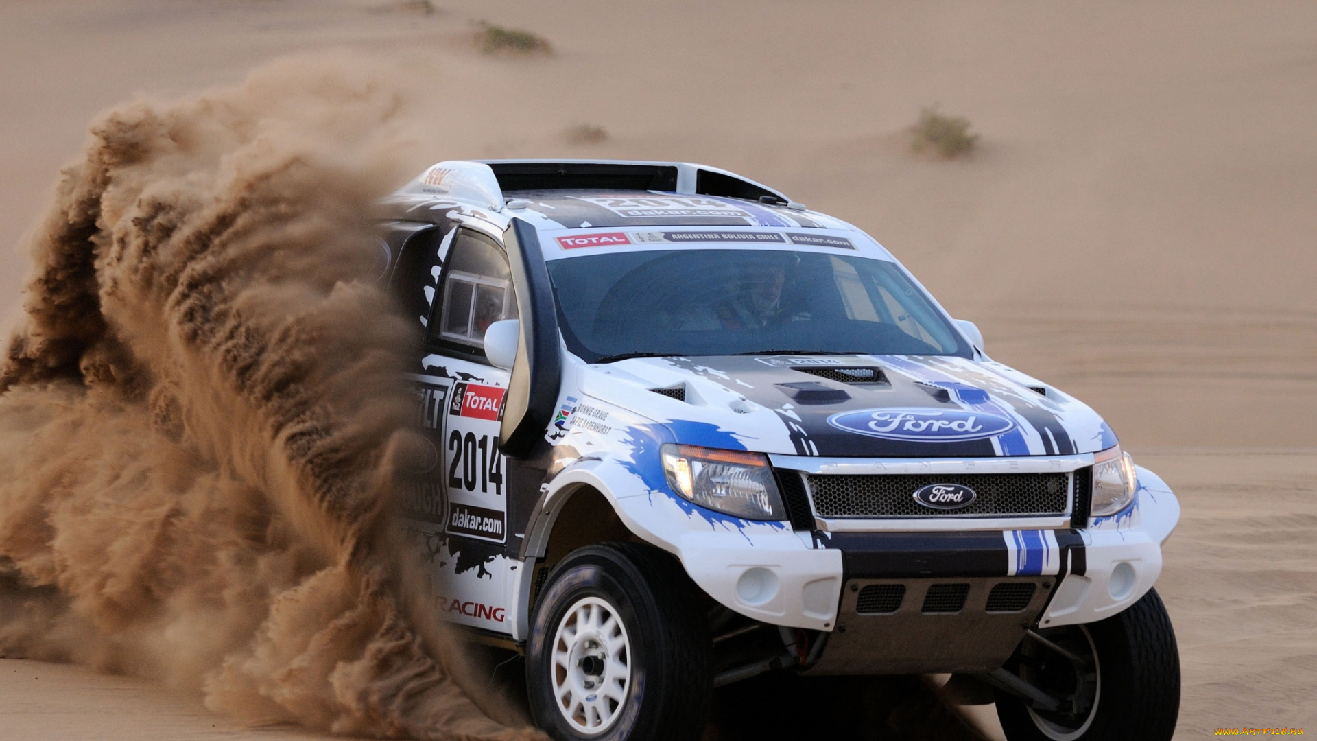 спорт, авторалли, 2014, dakar, ranger, ford, пустыня