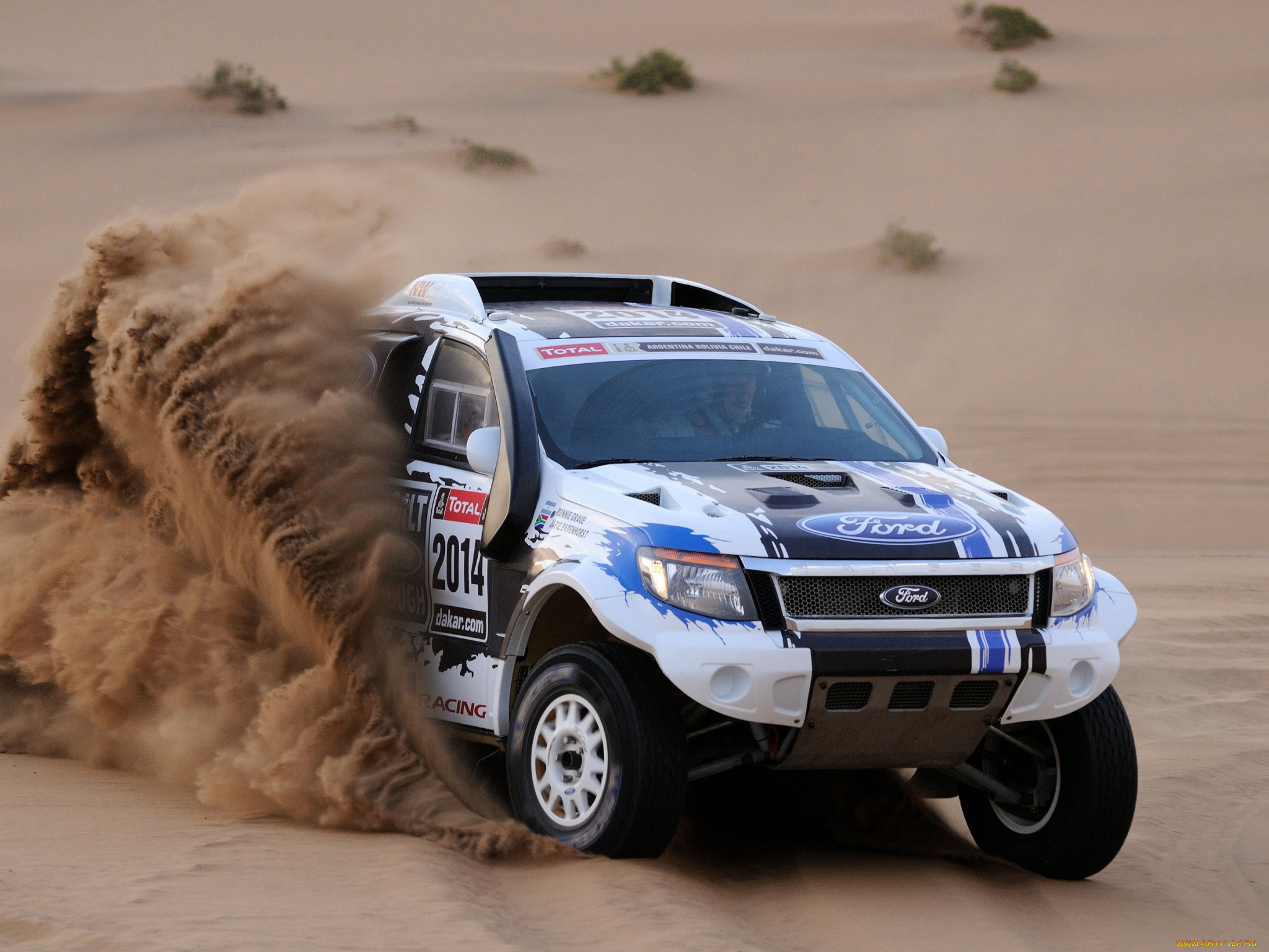 спорт, авторалли, 2014, dakar, ranger, ford, пустыня