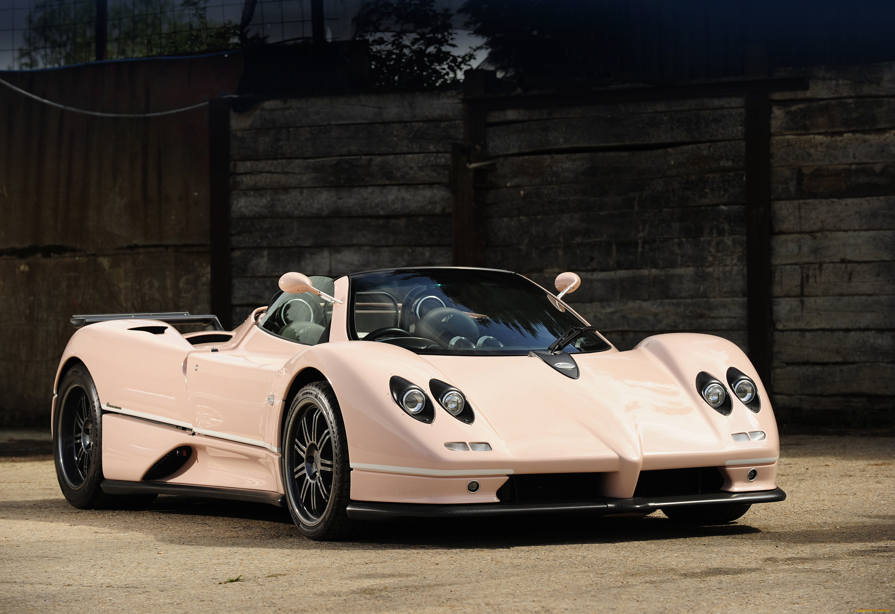 автомобили, pagani, pink