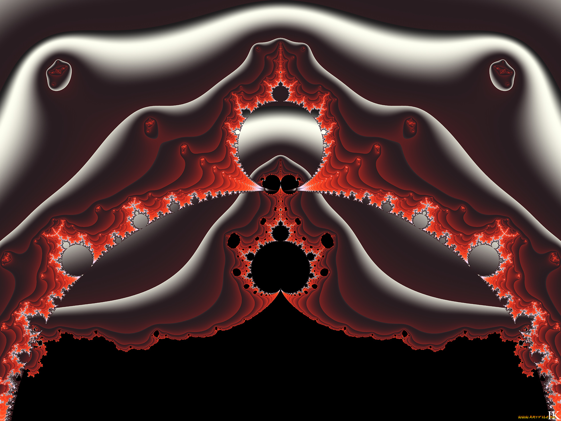 3д, графика, фракталы, , fractal, узор, фон, цвета