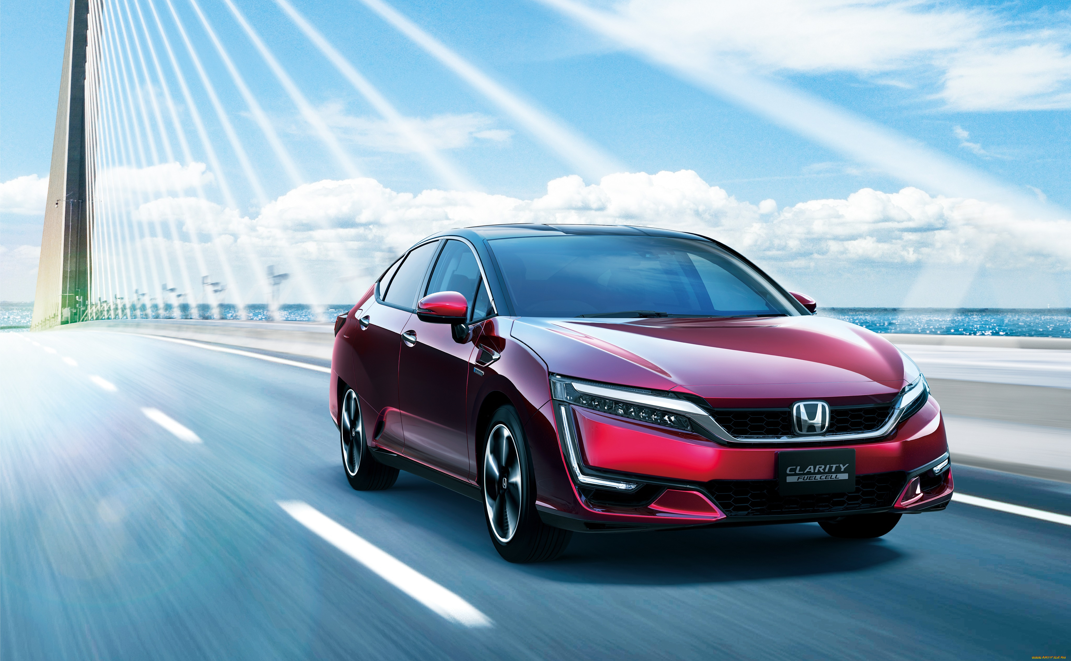 автомобили, honda, clarity, 2016г, jp-spec, cell, fuel