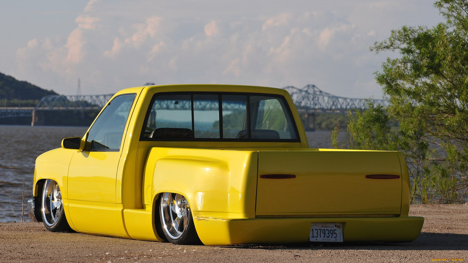 1990-chevy-1500, автомобили, custom, pick-up, chevrolet