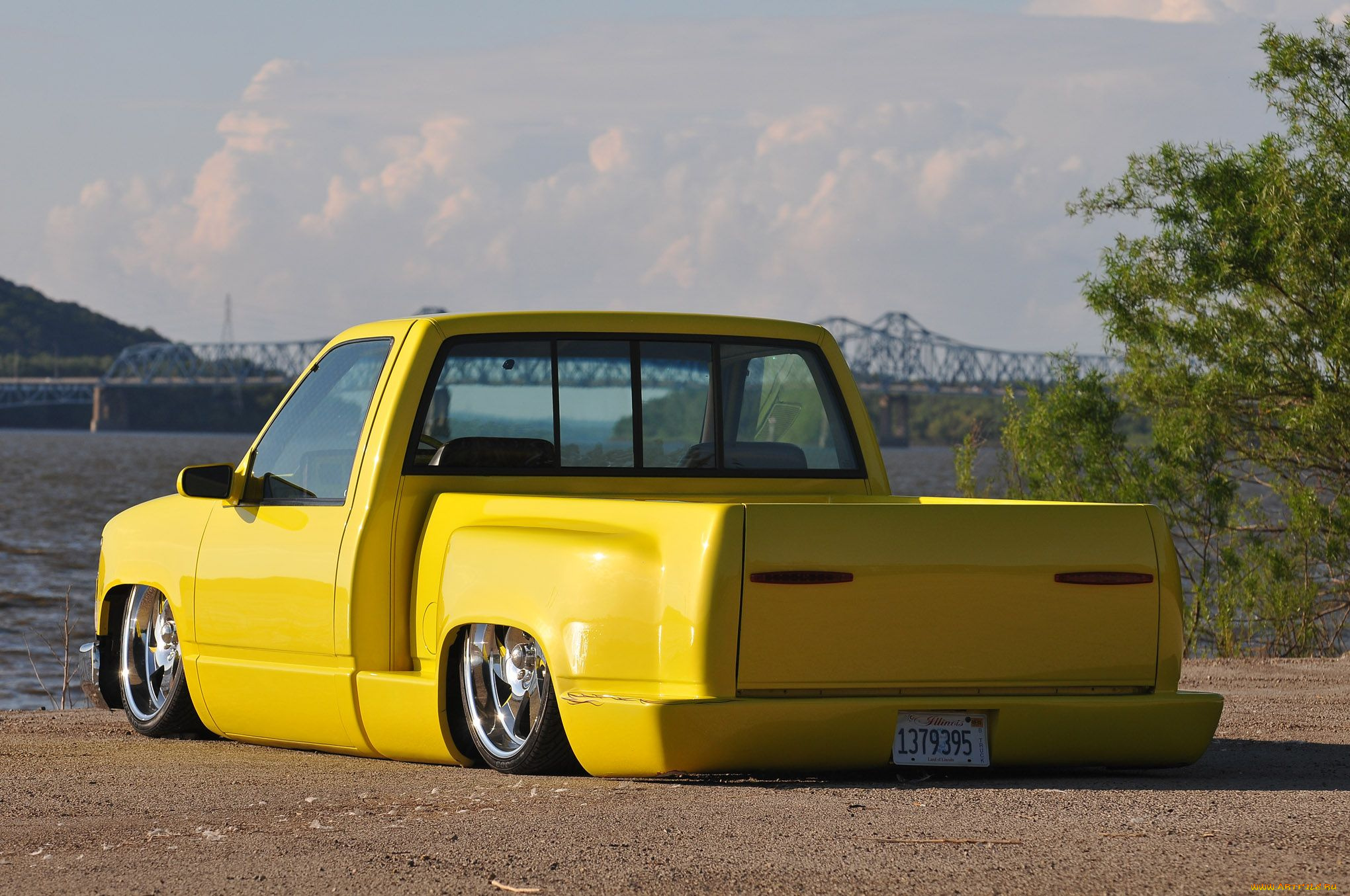 1990-chevy-1500, автомобили, custom, pick-up, chevrolet