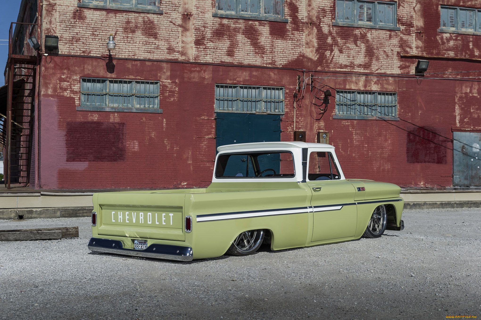 1965-chevrolet-c10, автомобили, custom, pick-up, chevrolet