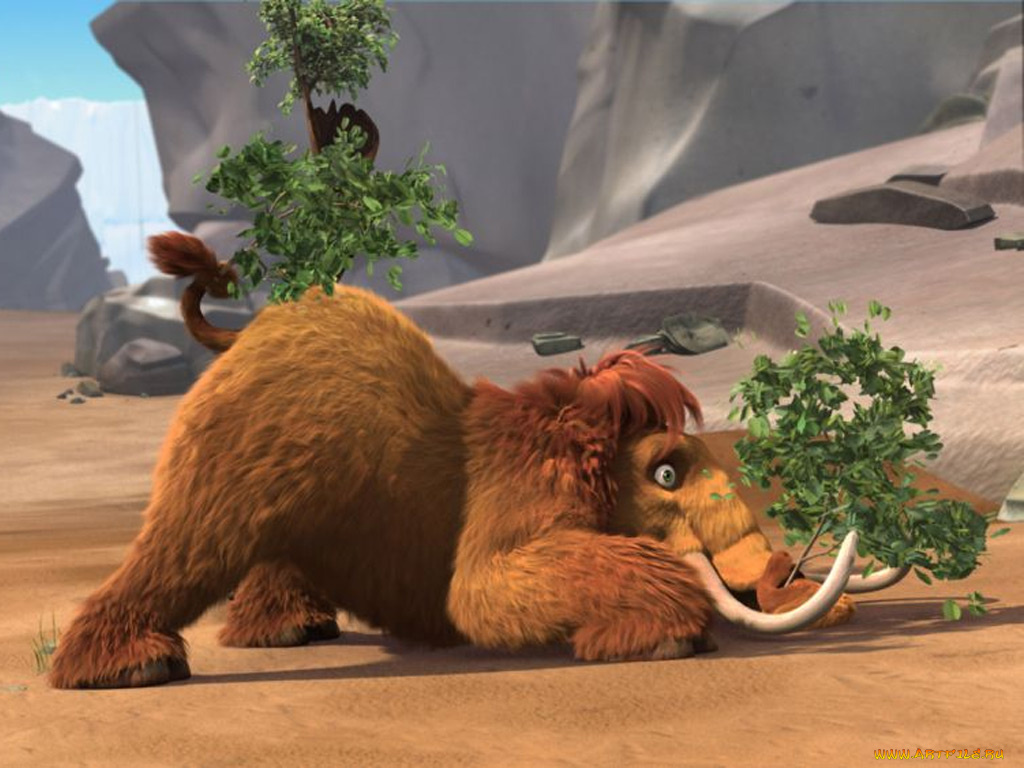 мультфильмы, ice, age, the, meltdown