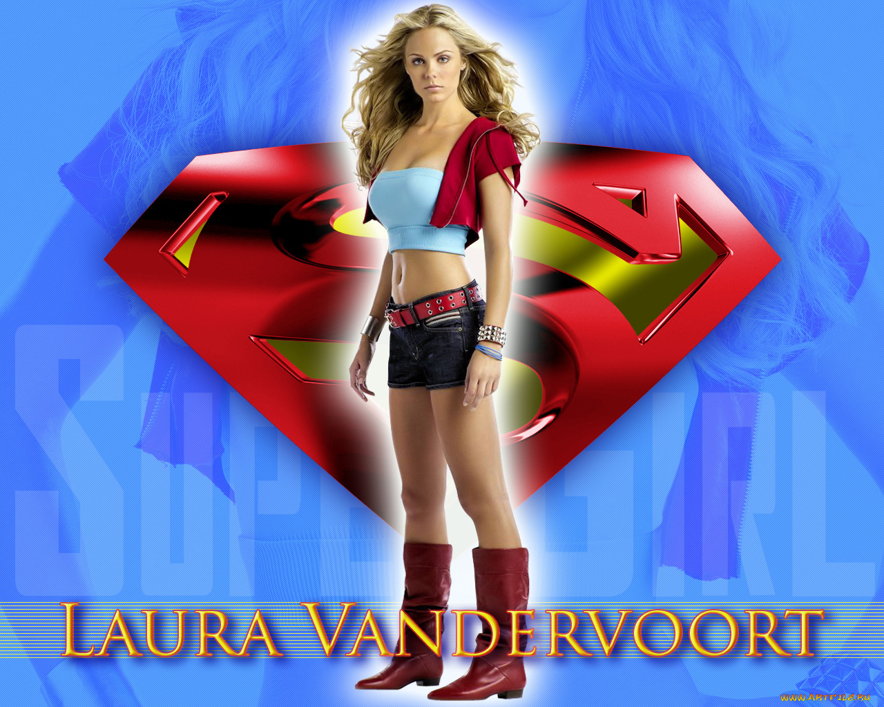 Laura, Vandervoort, девушки