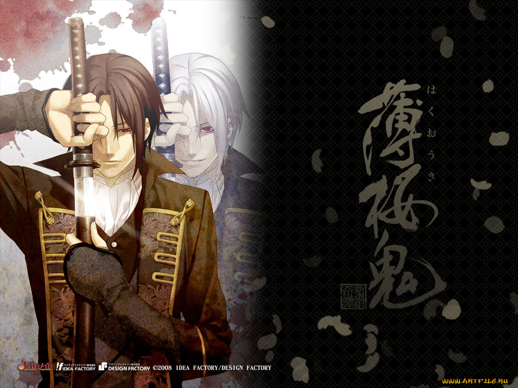 аниме, hakuoki