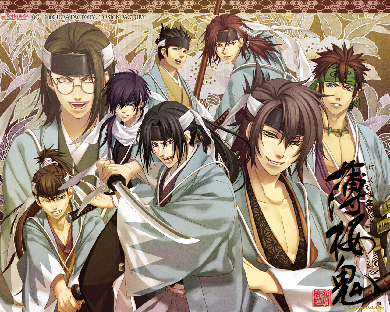 аниме, hakuoki