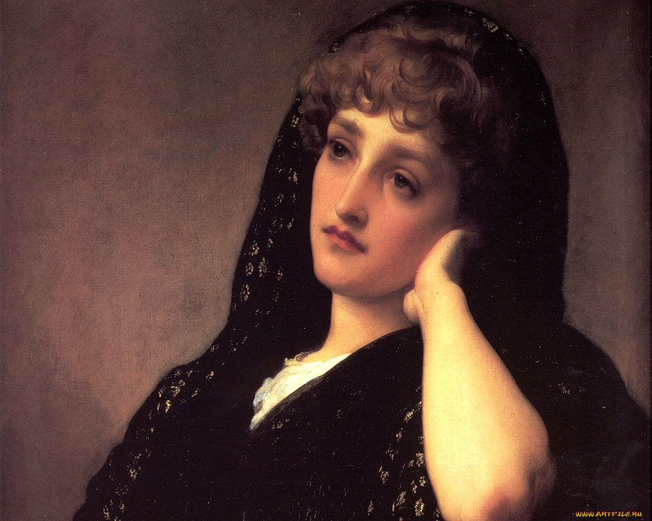 лорд, фредерик, лейтон, воспоминания, рисованные, frederick, leighton