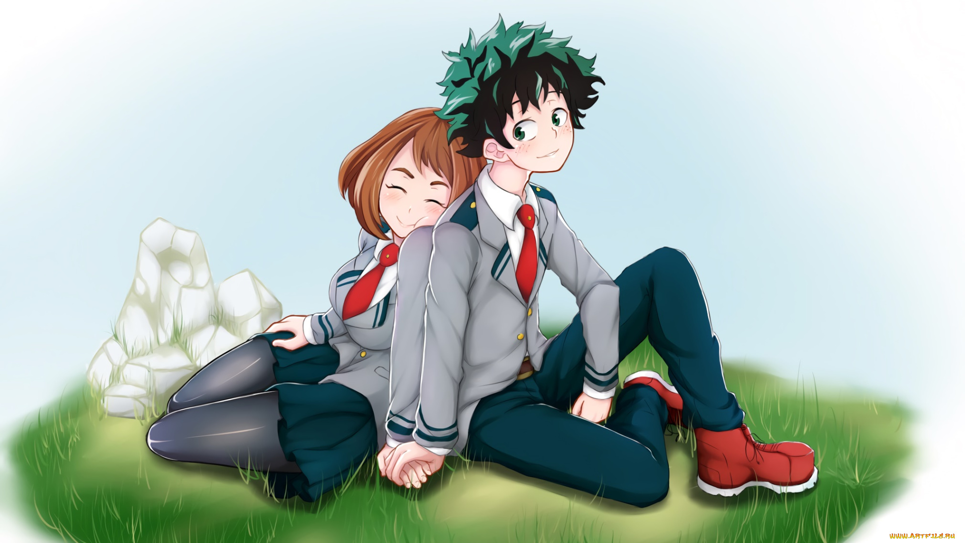 аниме, boku, no, hero, academia, персонажи