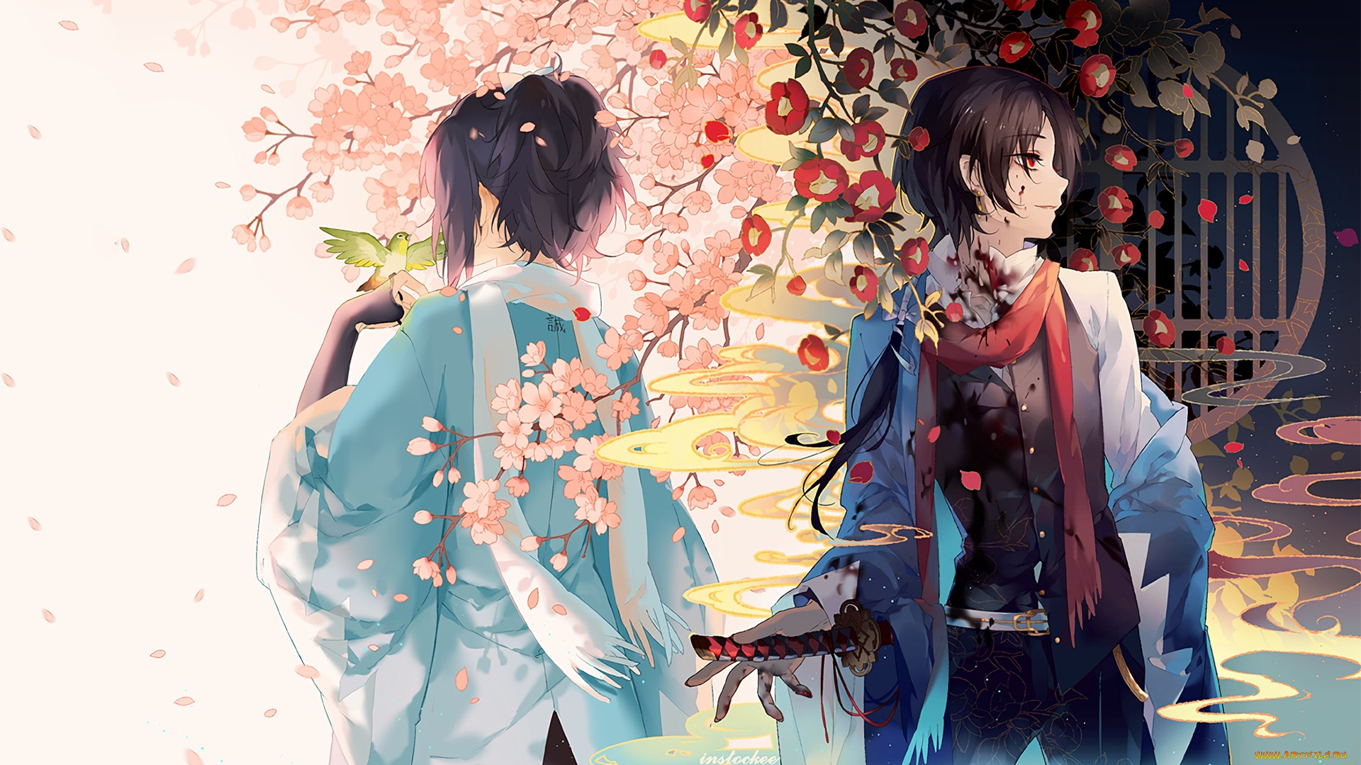 аниме, touken, ranbu, персонаж